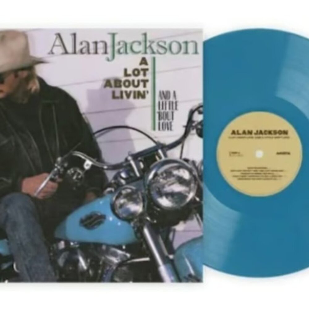 Alan Jackson A Lot About Livin' LP ~ Exclusive 180g Colored Vinyl ~ Brand New!